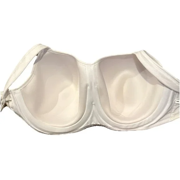 Panache 36FF Underwire Sport Bra White 5021 Full-Busted READ - Picture 6 of 7
